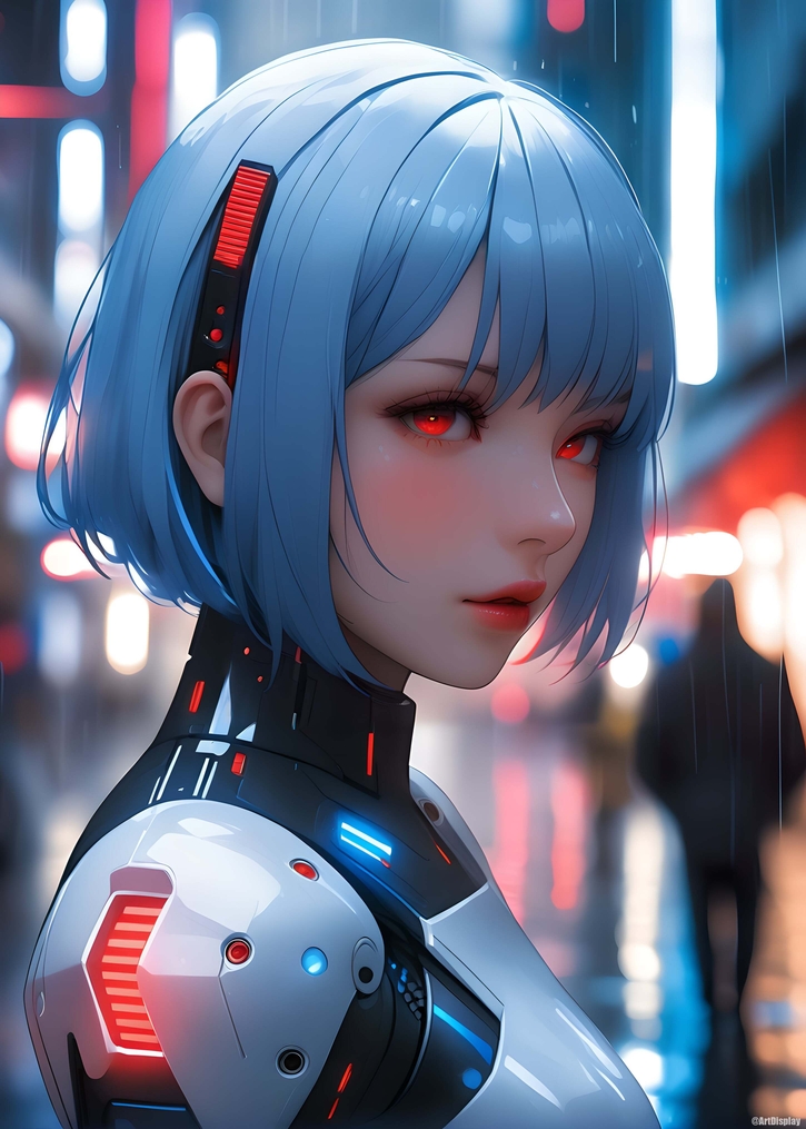 Cyberpunk - Cyber Woman 3D